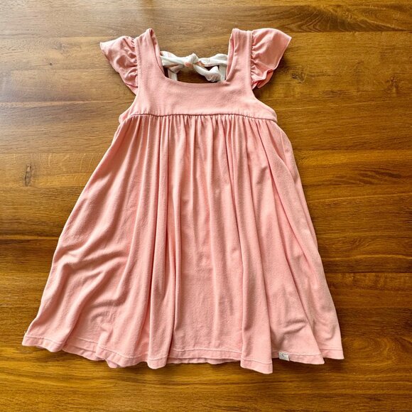 OMI JO Vintage Malibu Aunt Heart Set Girls 6 Pink Tunic Blooms Well Dressed Wolf - Picture 2 of 13